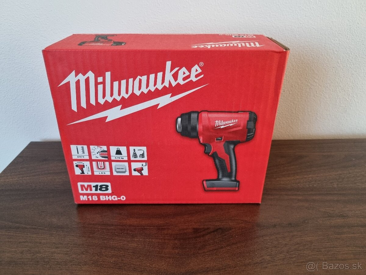 MILWAUKEE M18 BHG-0 Teplovzdušná pištoľ