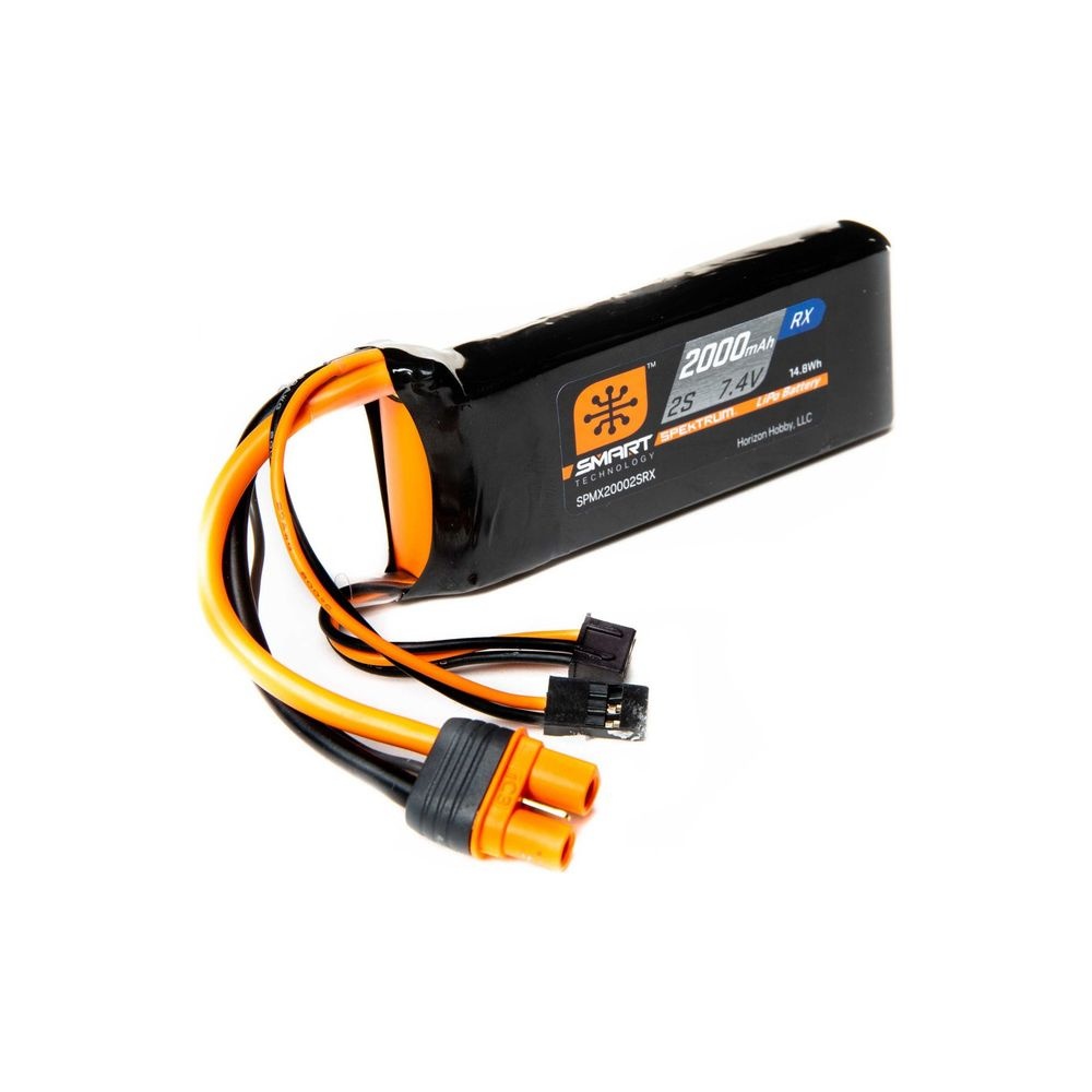 Spektrum Smart LiPo 2000mAh 2S 7.4V Rx IC3