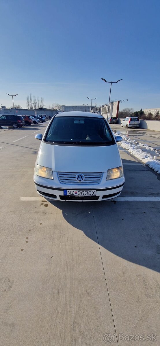 VW SHARAN 1.9TDI 96kw M6 7/2004 pôvod SR 370.900km