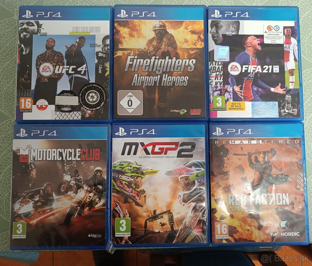 Predám hry na PS4