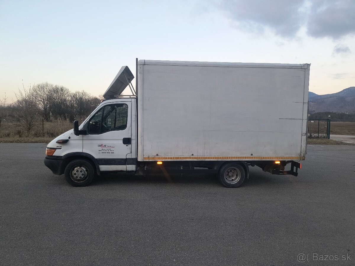 Iveco daily 2.8 maxi hydraulické čelo dvojmontaz