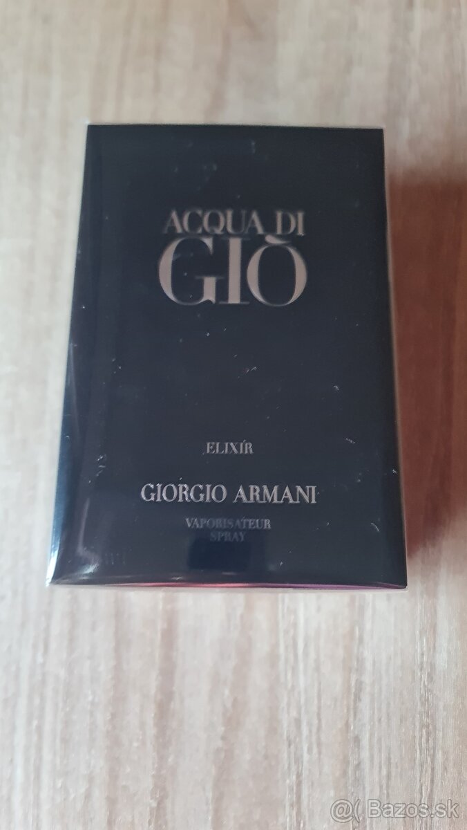 Predám parfúm Giorgio Armani-ACQUA DI GIÒ ELIXIR 50ml