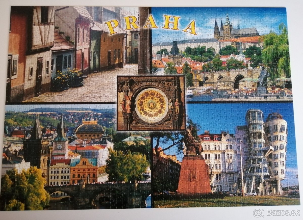 Puzzle Praha 1500