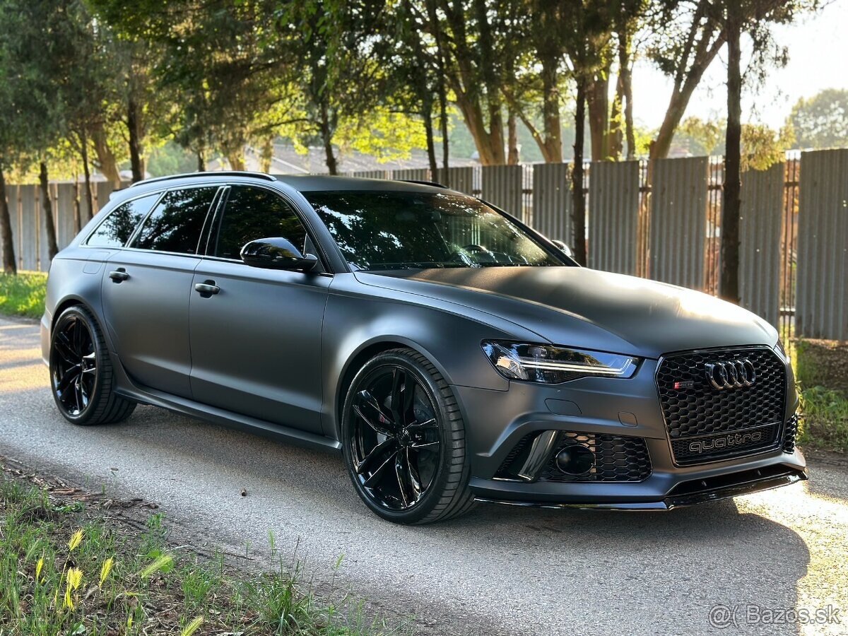 AUDI RS6 4.0 TFSI QUATTRO TIPTRONIC 560k/ SK AUTO / NEBÚRANÉ