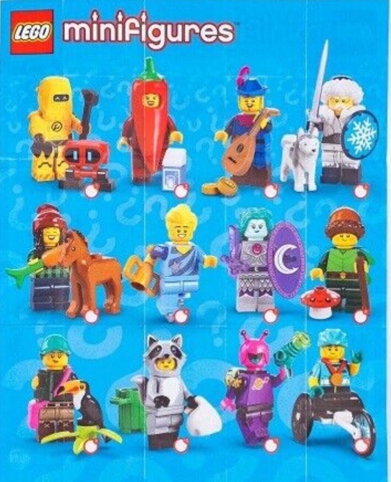 Lego minifigurky, minifigures séria 22 CMF nové