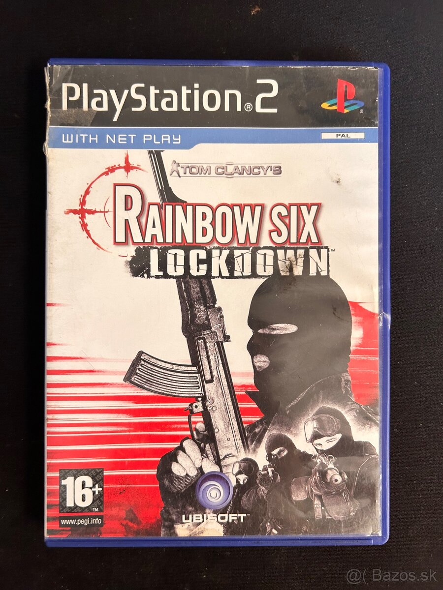 PS2 hra Tom Clancy’s Rainbow Six Lockdown