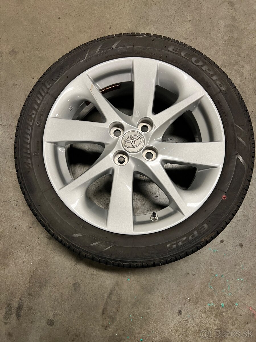 195/50R16 hliníkové disky Toyota+pneumatiky