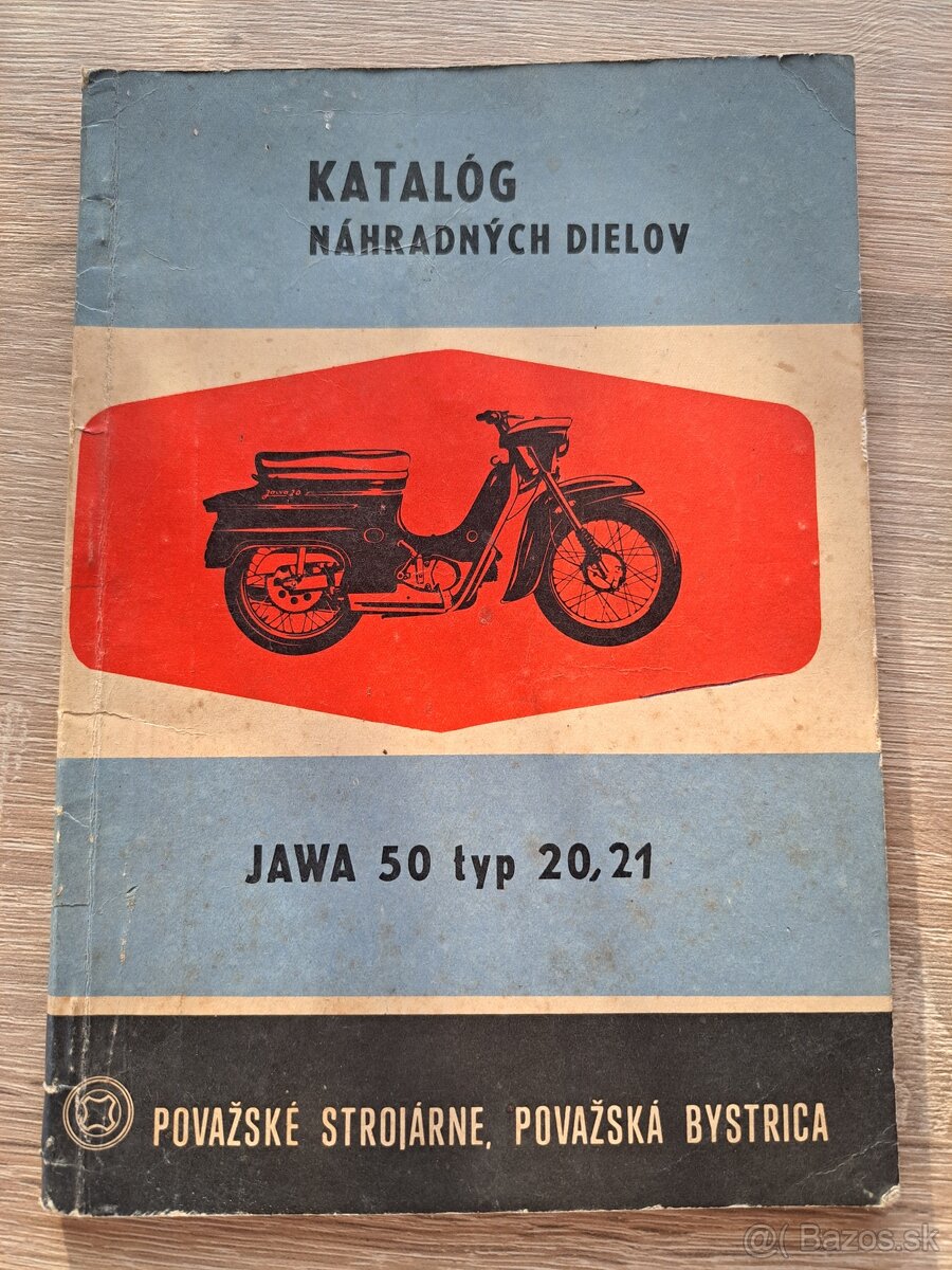 KATALÓG NÁHRADNÝCH DIELOV JAWA 50 TYP 20, 21