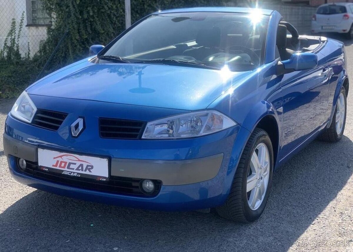 Renault Mégane 1.6i 16v CABRIO KLIMA ALU benzín manuál 83 kw