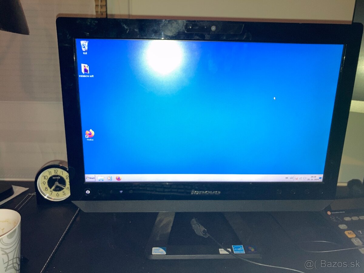 PC a monitor v jednom LENOVO  All-in-one C320 8gb RAM 20"