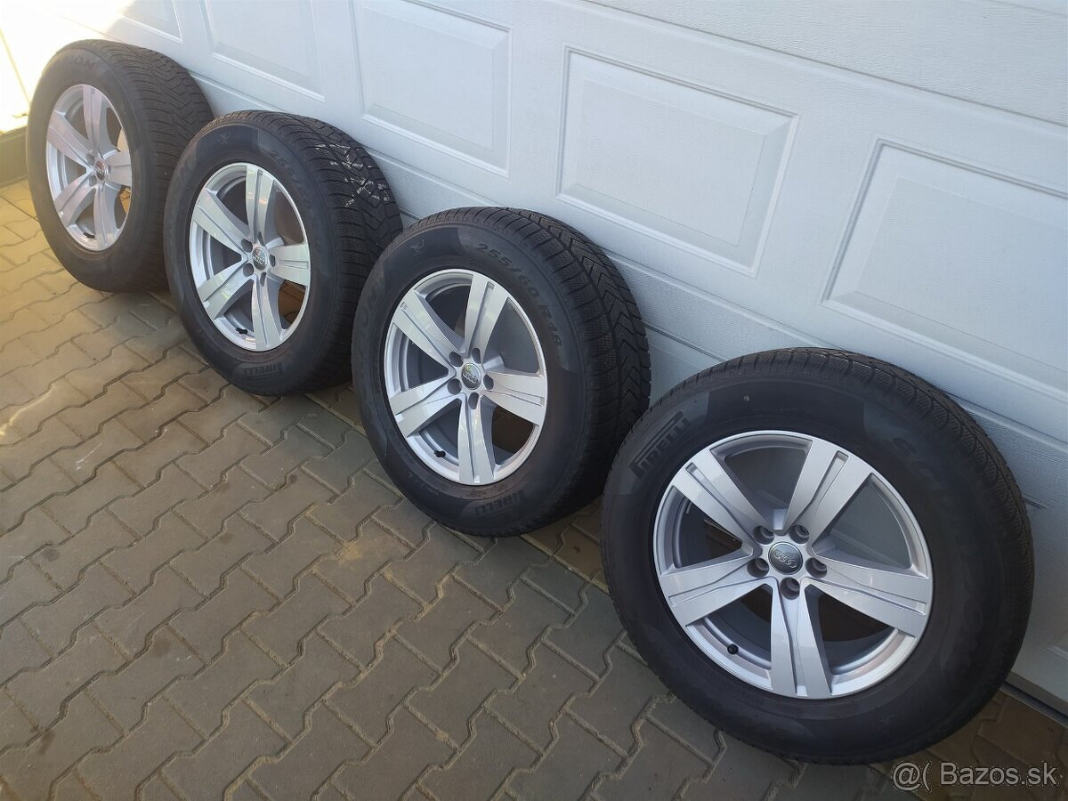 Originálna zimná sada Audi Q7 / VW Touareg 5x112 R18