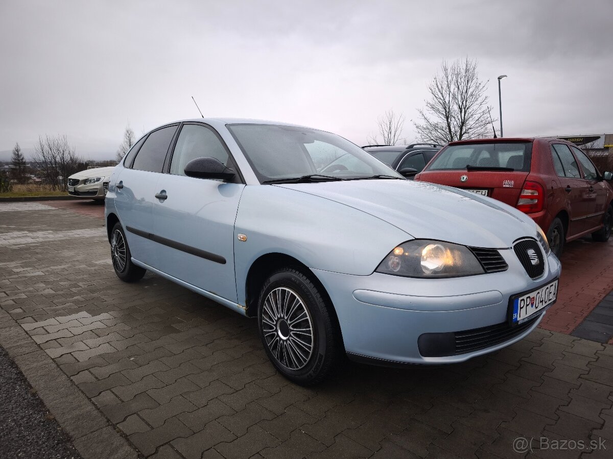 SEAT IBIZA  1.4 BENZIN  55kw 5-st. manuál,r.v.2005