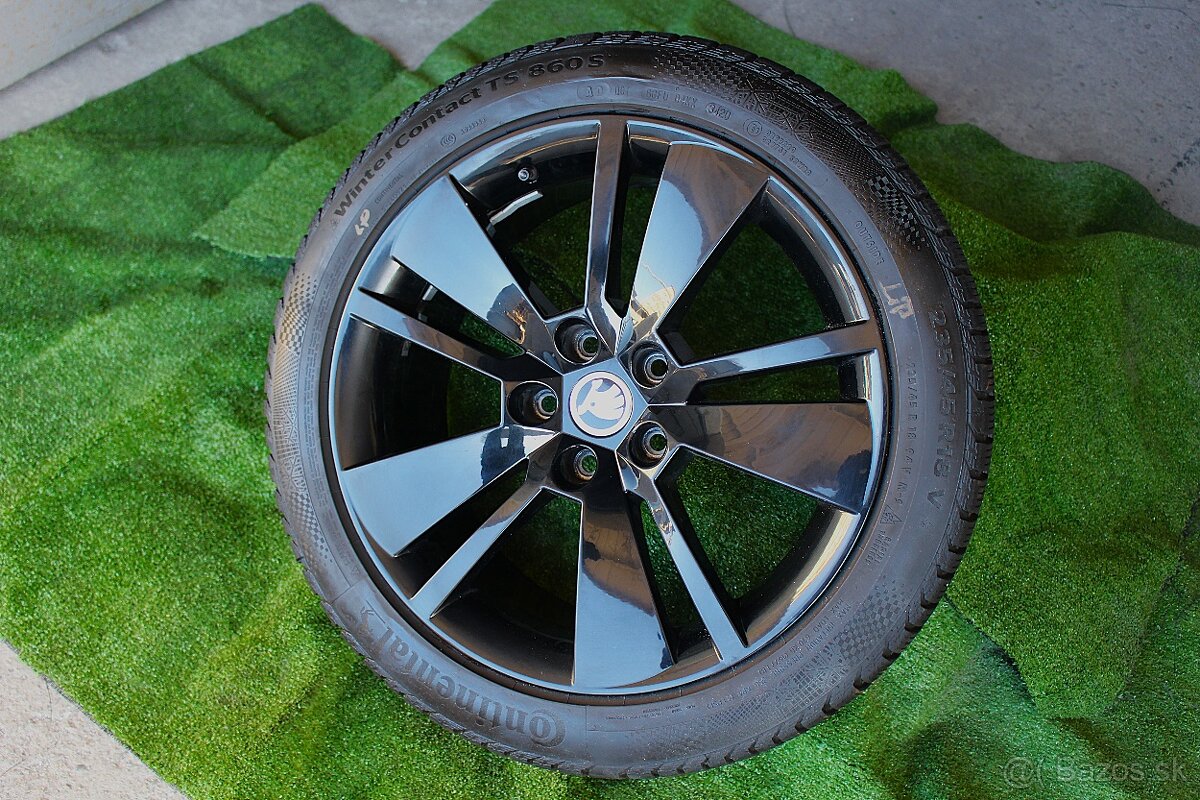 18”----ORIGINAL----ŠKODA---SUPERB---5x112 R18-----ZIMNA SADA