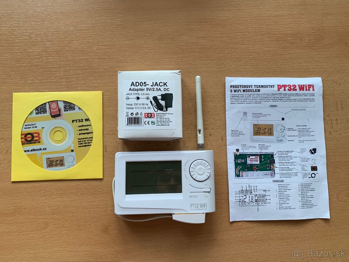 Termostat Elektrobock PT32 WiFi