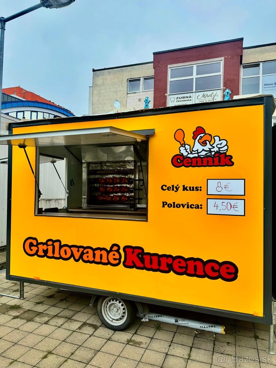 PREDÁM POJAZDNÝ STÁNOK GASTRO PRIVES FOODTRUCK