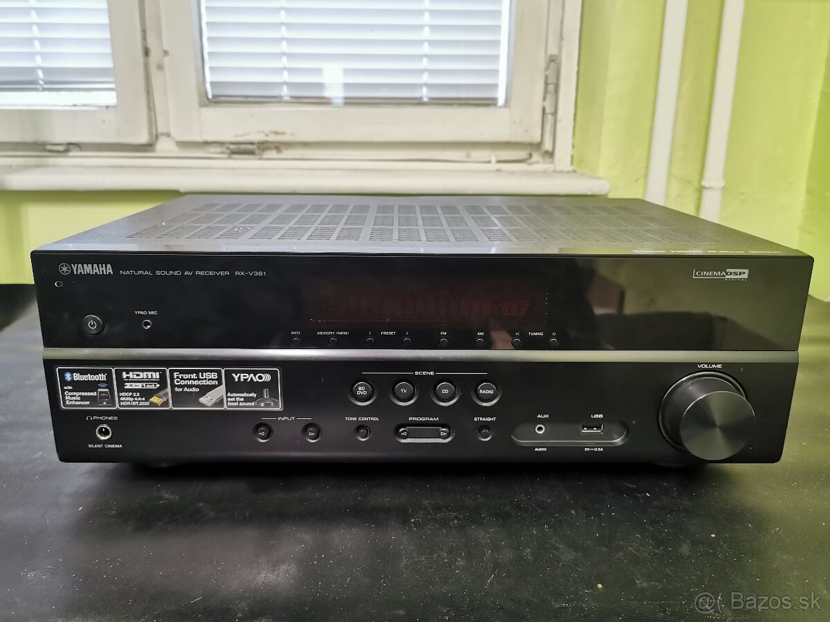 Yamaha RX-V381 5.1 4K HDMI BT