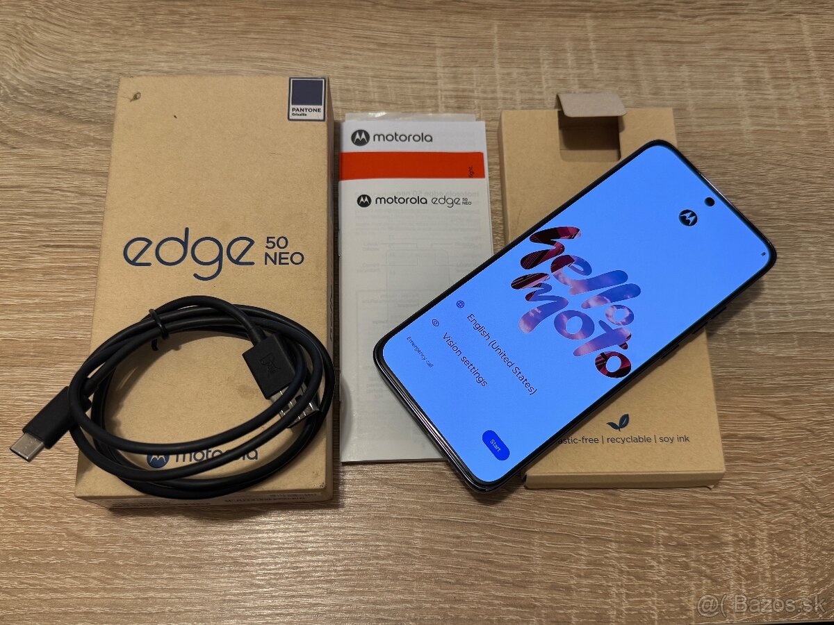 Motorola edge 50 neo 8/256Gb - Modrý