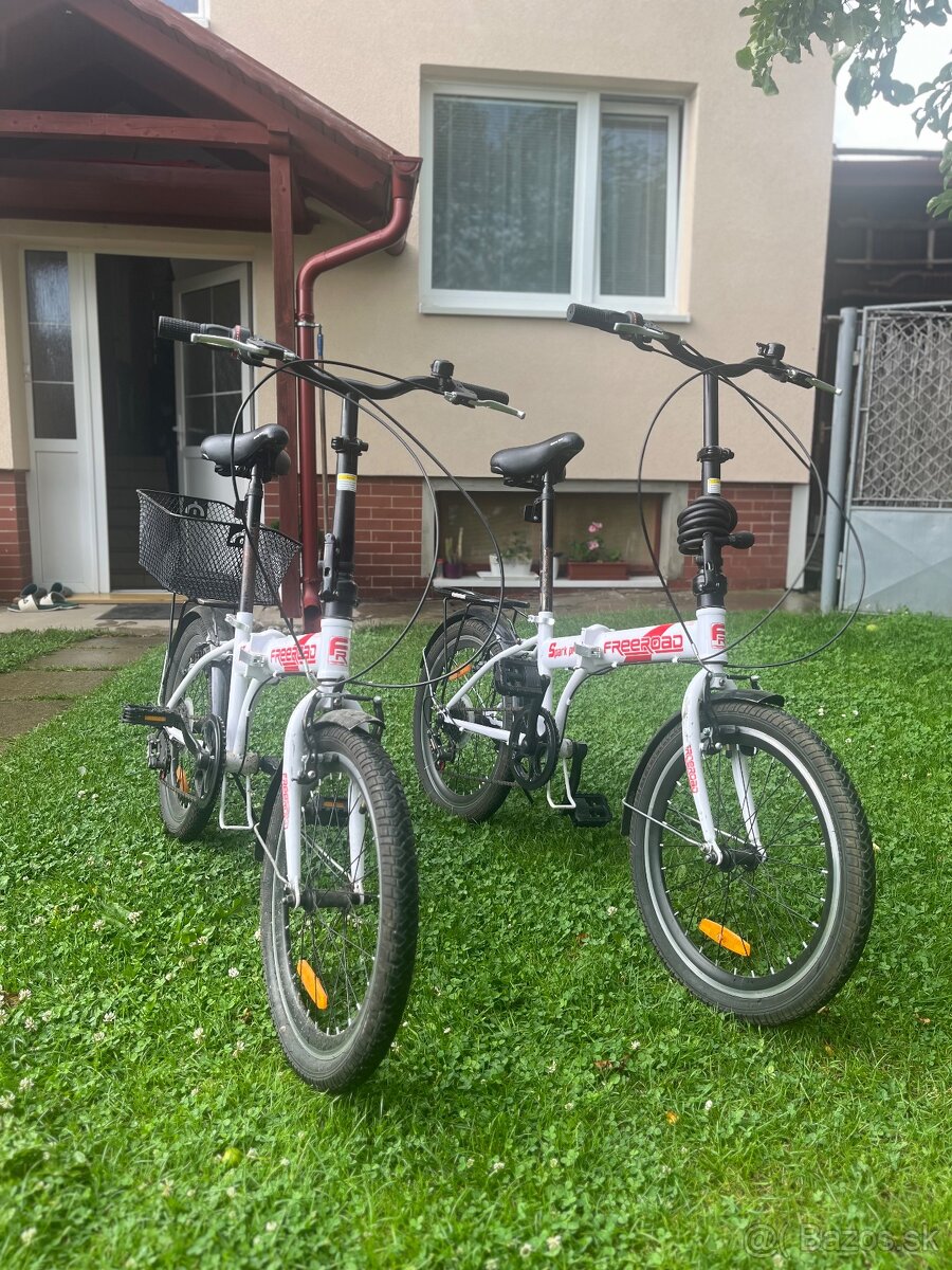 Predám 2x cestný skladací bicykel.