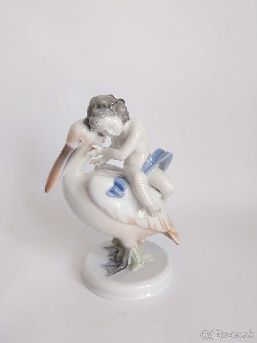 Starožitná porcelánová figura Rosenthal - Idyla