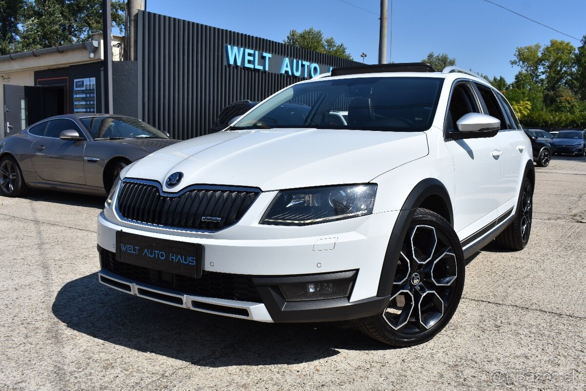 Škoda Octavia Combi 2.0 TDI 184k Scout DSG 4x4