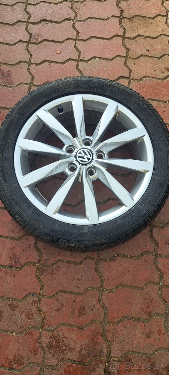 Predám elektrony 5x112 r17 VW, Škoda, Audi, Seat