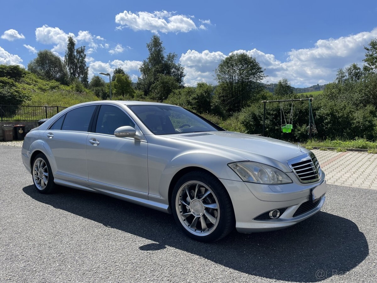 PREDÁM-VYMENÍM MB W221 S500 V8 long 4MATIC NOVÝ NA SK.