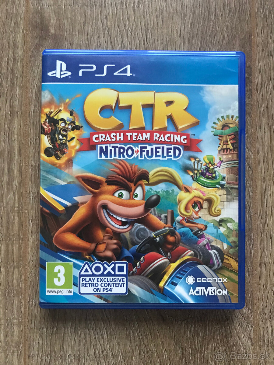 Crash Team Racing Nitro Fueled na Playstation 4