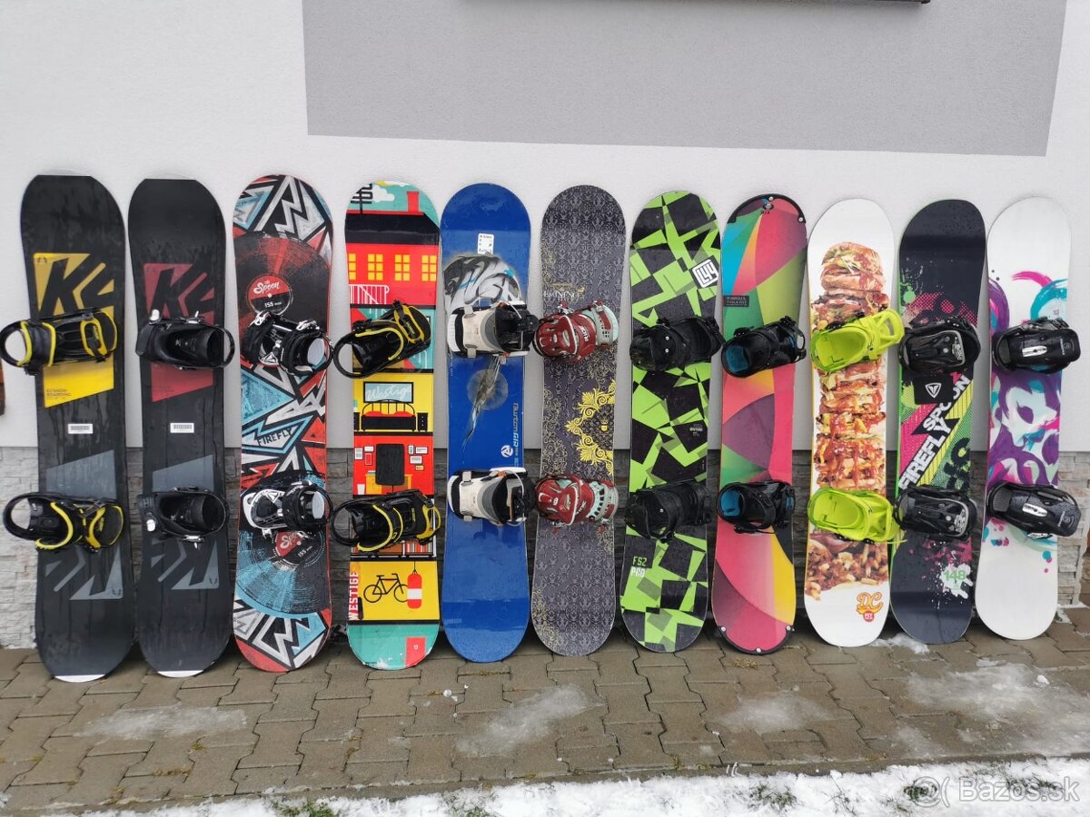 Snowboard, Snowboardy v TOP stave