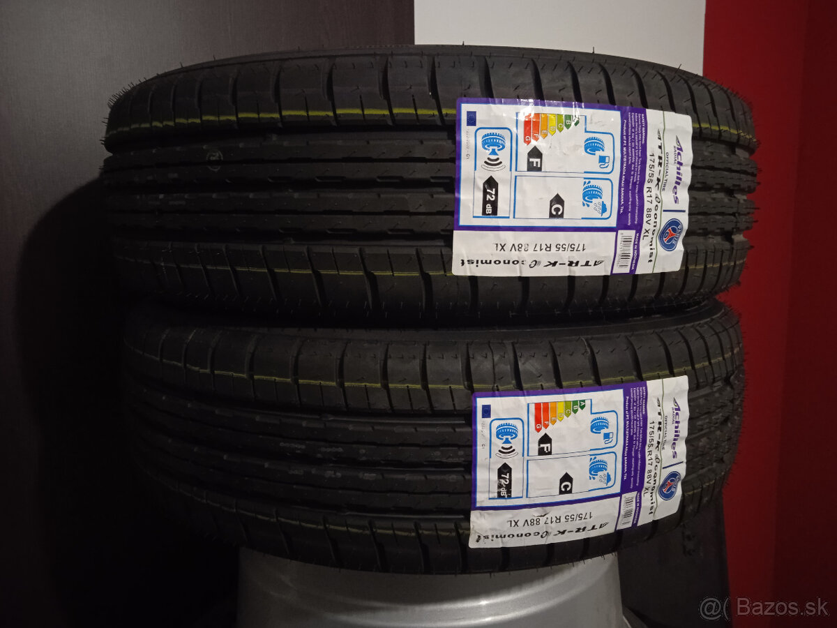 2ks letné pneumatiky 175/55 R17