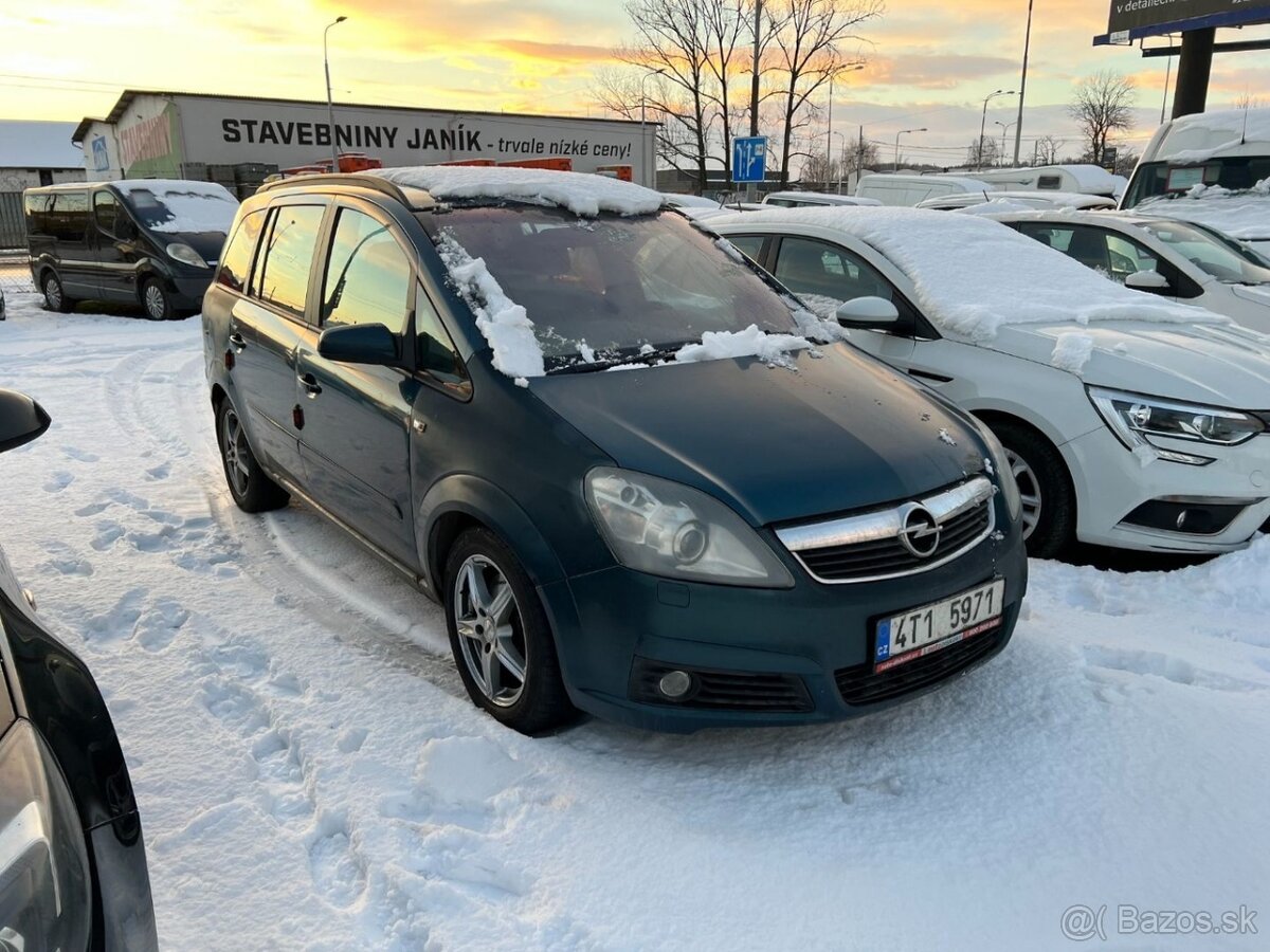 Opel Zafira 1.9 TDCi 110kw koup. ČR TZ