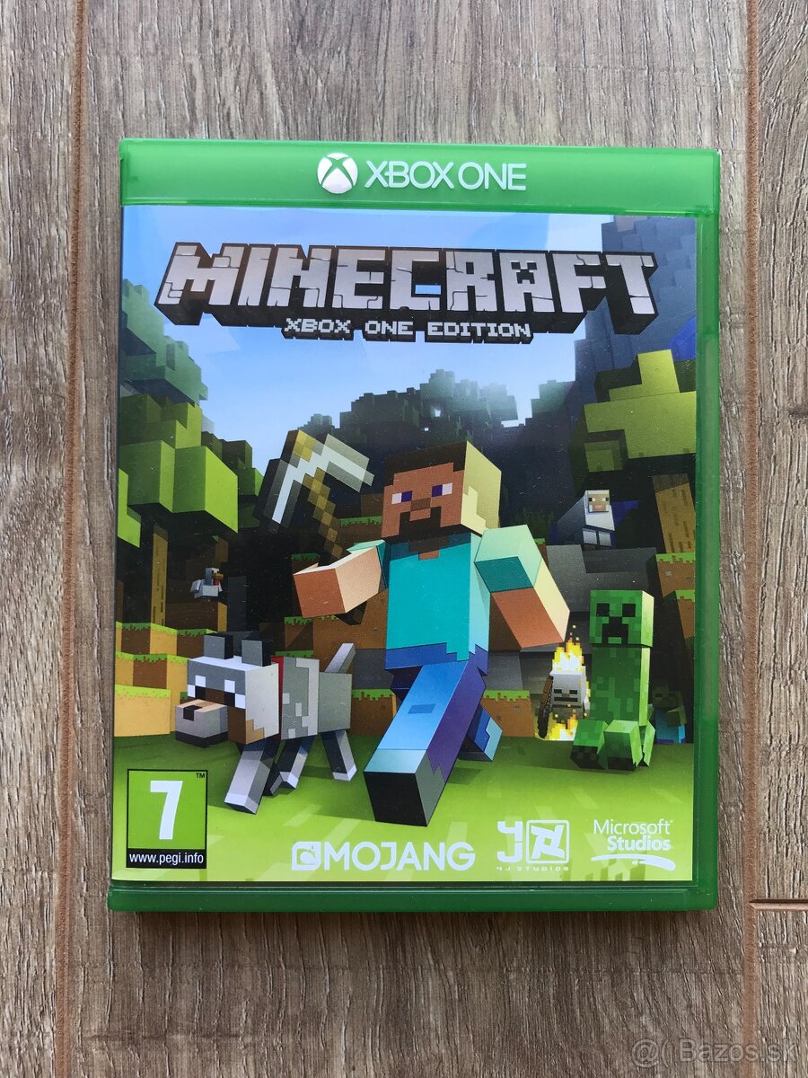 Minecraft na Xbox ONE a Xbox Series X