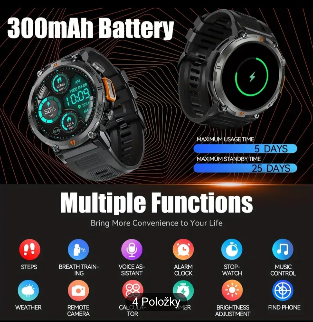 Smart watch hodinky - EIGIIS KE3