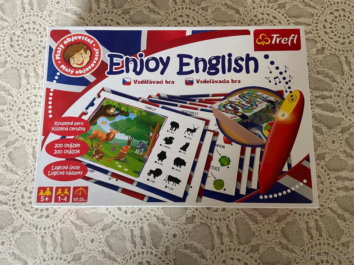 Vzdelávacia hra Enjoy English zn. Trefl