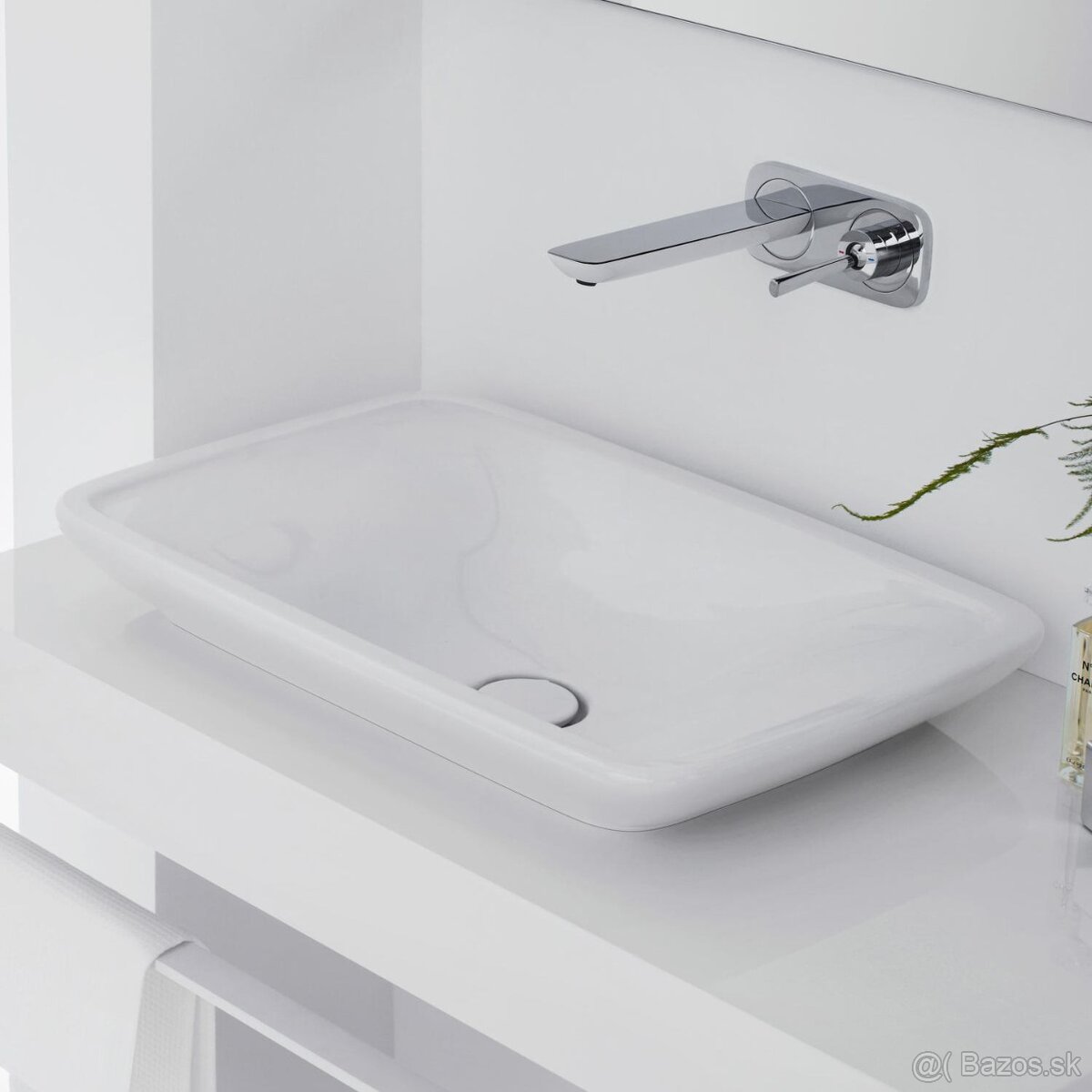 DURAVIT Puravida obdĺžniková umývadlová misa 700 x 465 mm