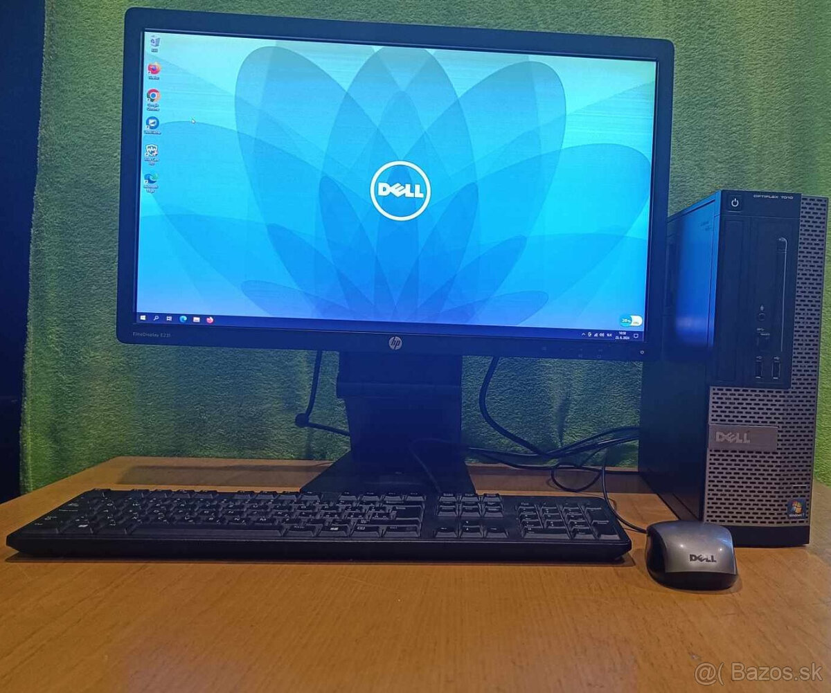 DELL 7010 SFF, I5-2400, RAM 8GB, SSD 256GB, Windows 10 Pro