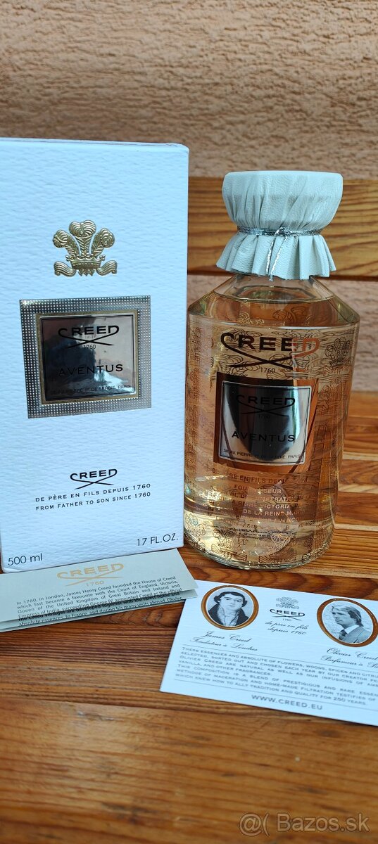 Creed Aventus 500 ml original flakón nový nepoužitý