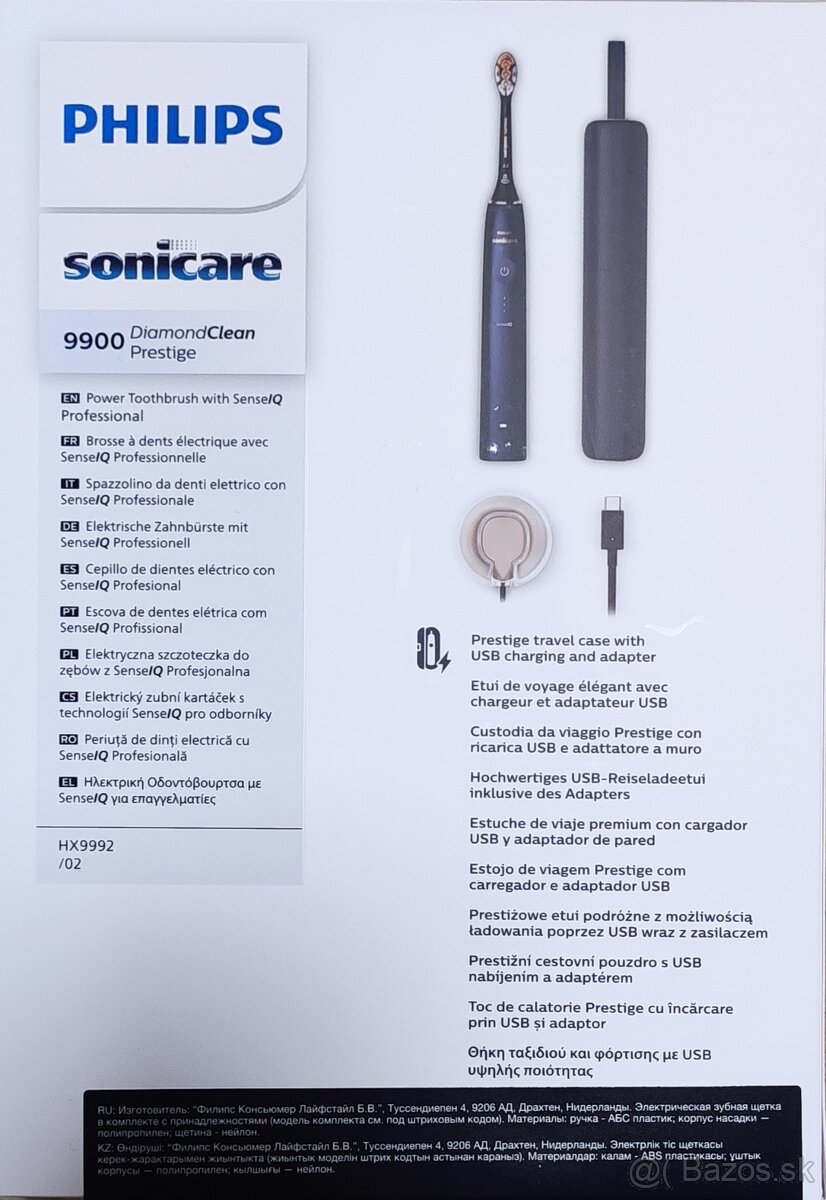 Philips Sonicare 9900 diamond clean prestige