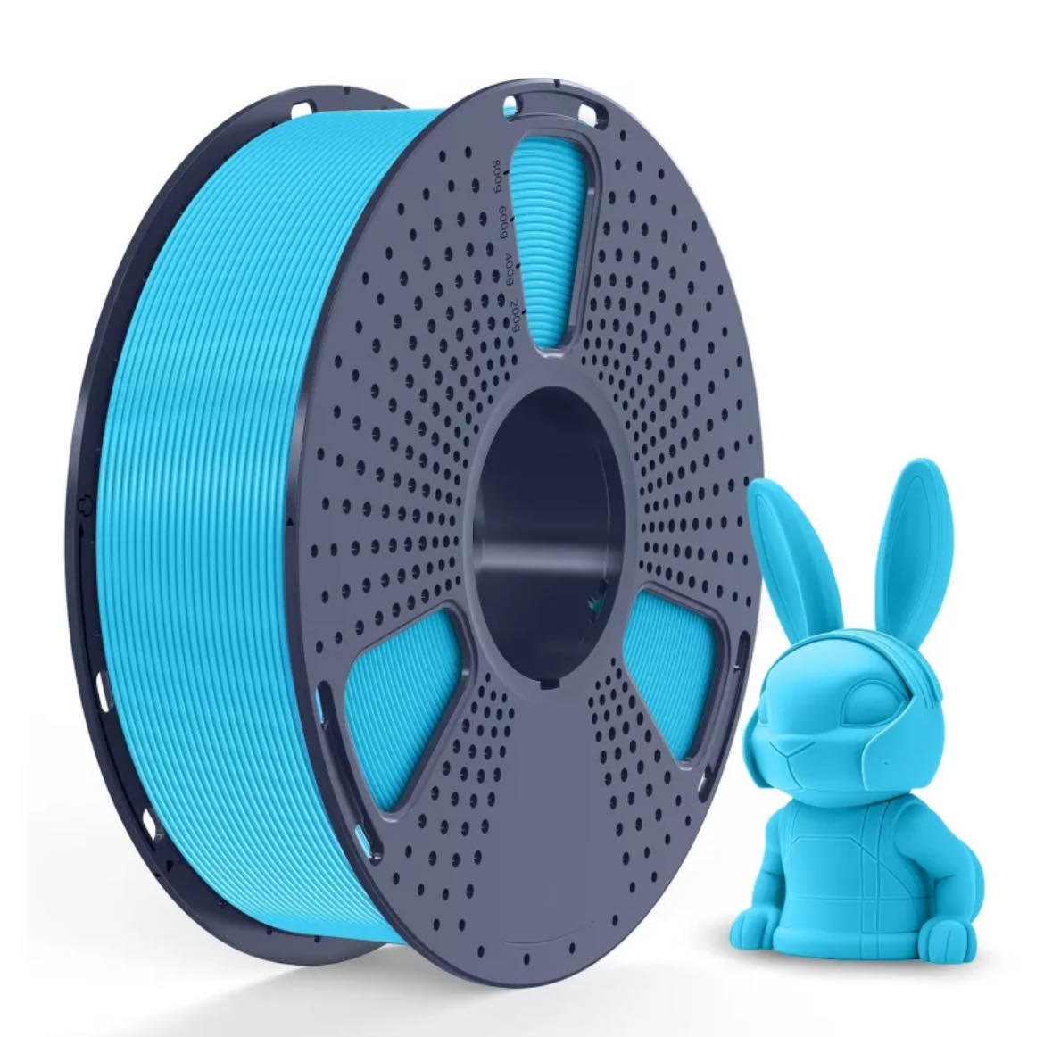 PLA filament SUNLU matná modra