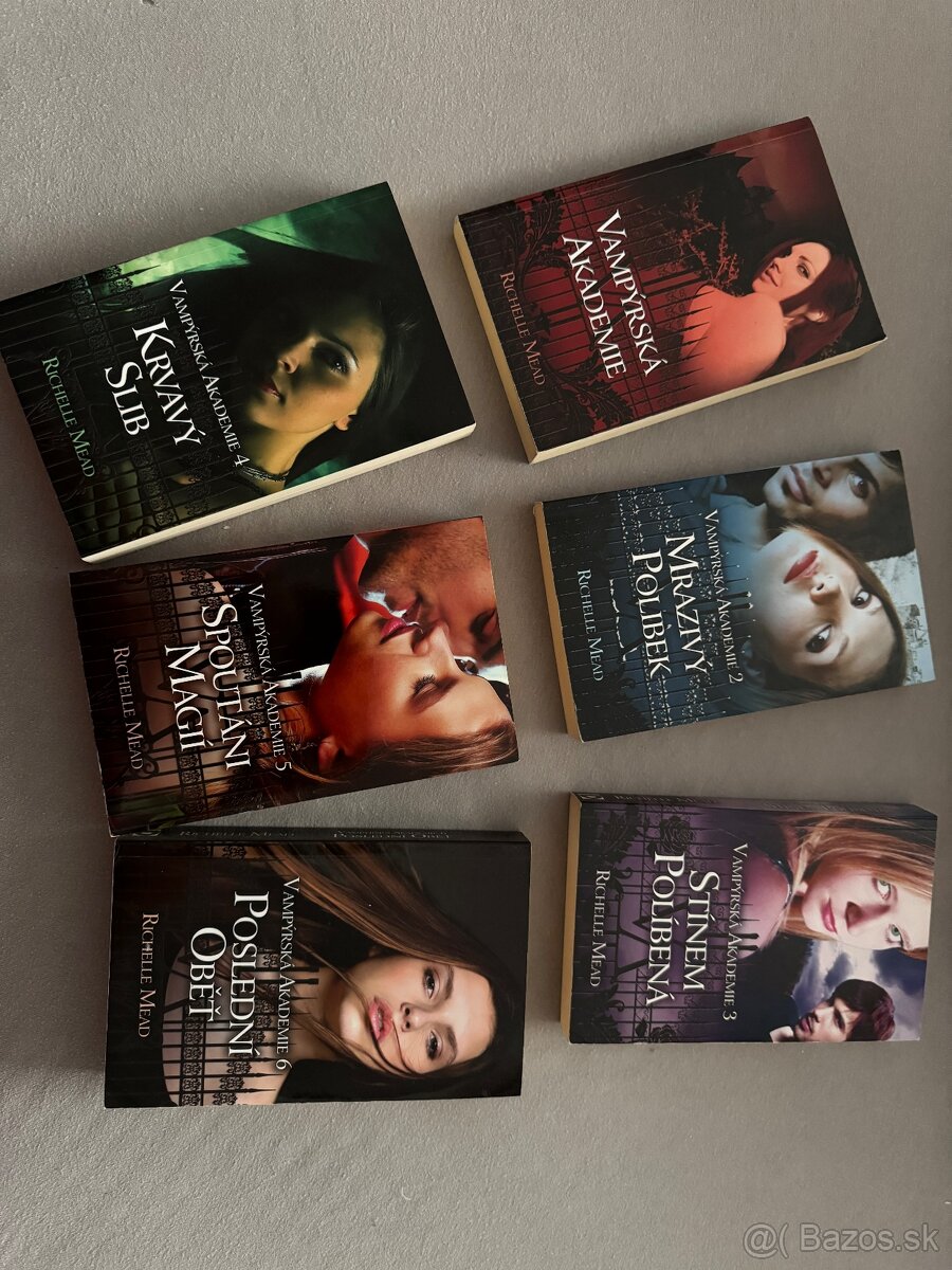 Vampýrská akademie KOMPLET 1-6 Richelle Mead