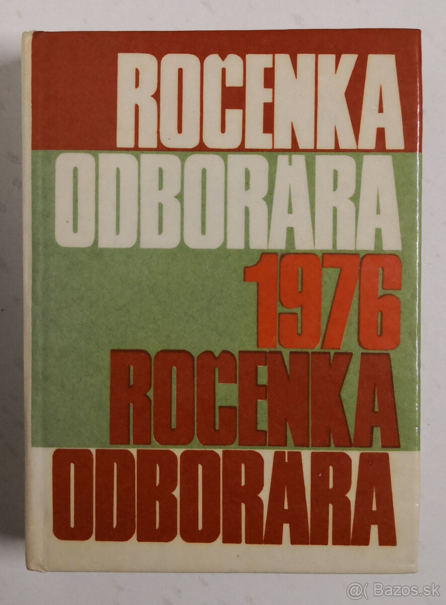 Ročenka odborára 1976