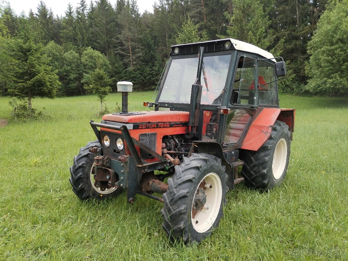 Zetor 7245 horal systém