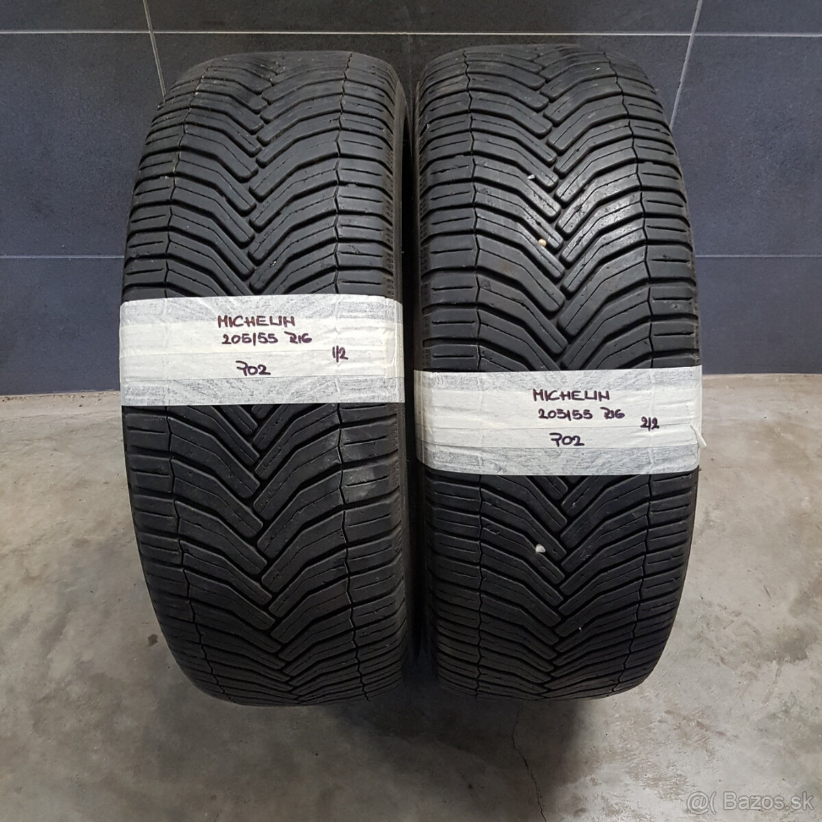 205/55 R16 MICHELIN pár letných pneumatík