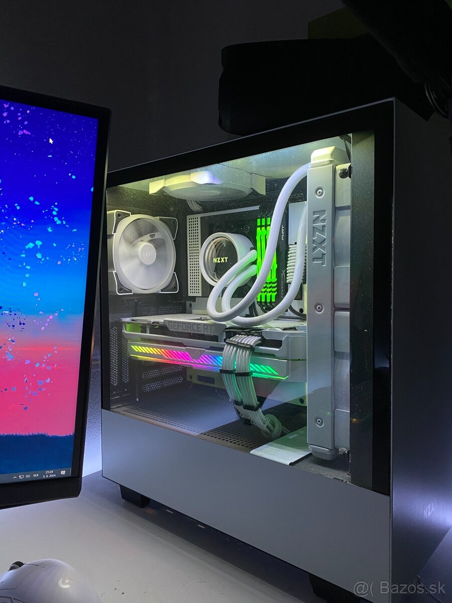 PC Skriňa NZXT H510i Matná Biela