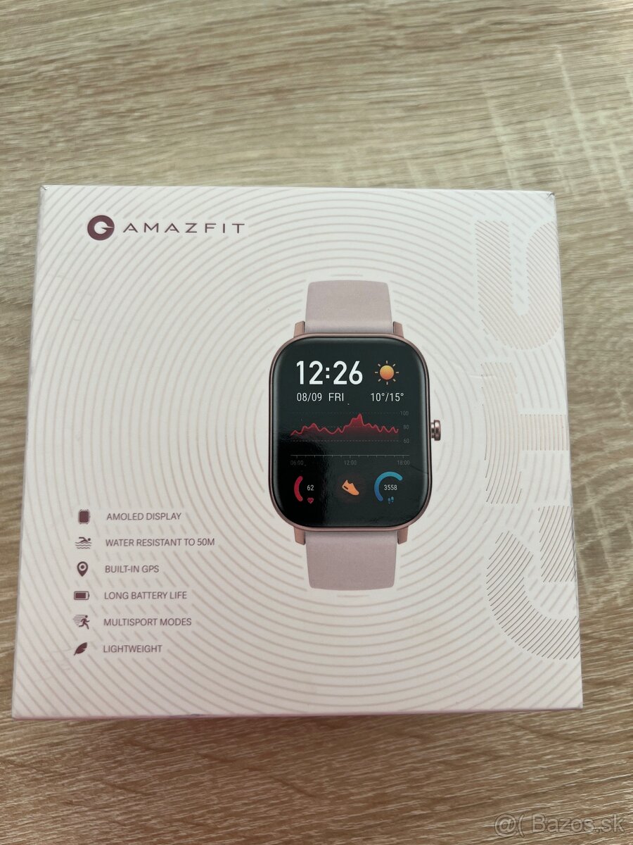 Predám hodinky Amazfit GTS Rose Pink