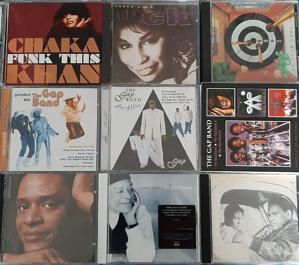 CD predaj: funk, jazzfunk, rock, metal...