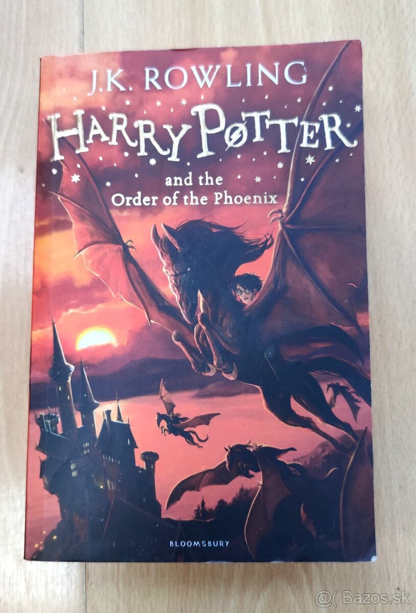 Harry Potter 5, v anglickom originale