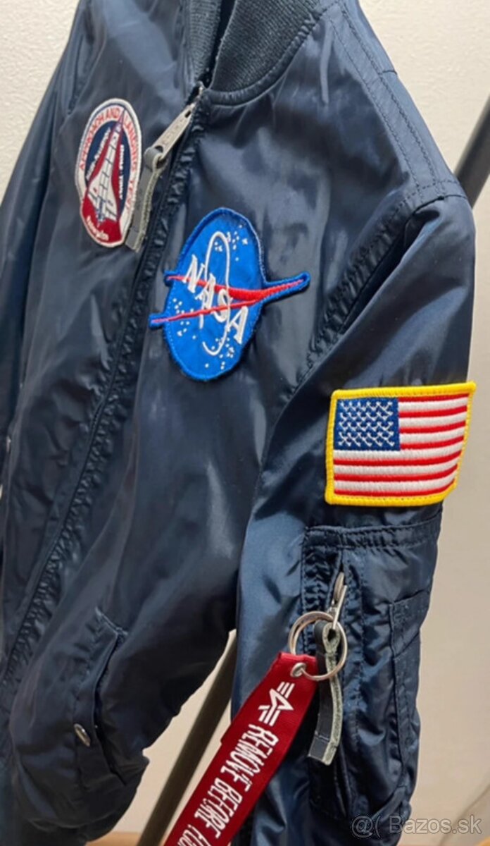 Bomber Alpha industries NASA obojstranná