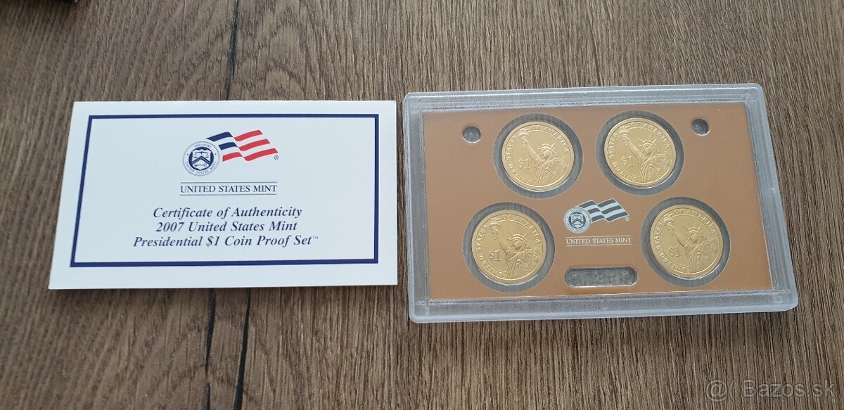 U.S. MINT PRESIDENTIAL PROOF SETS 2007-2016 _10sád