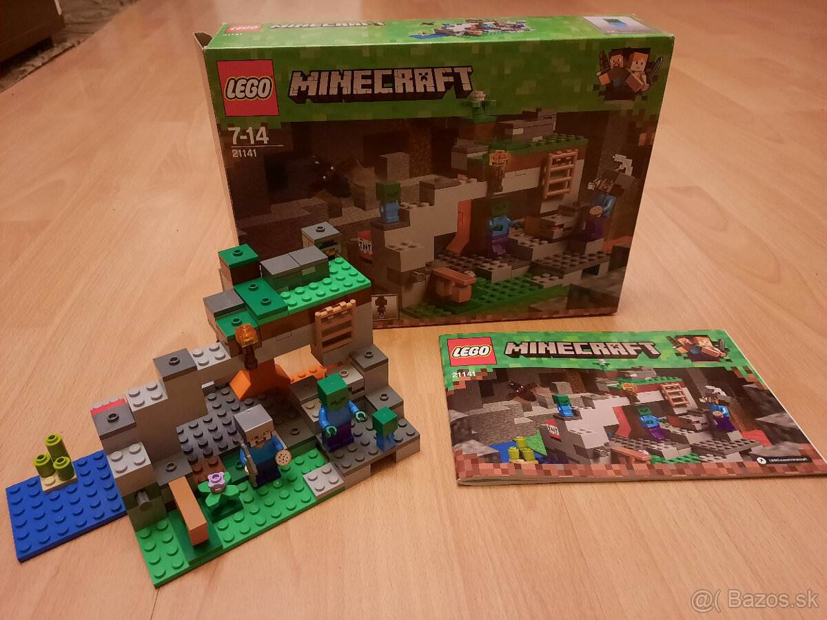 Lego Minecraft 21141 - Jaskyňa so zombie