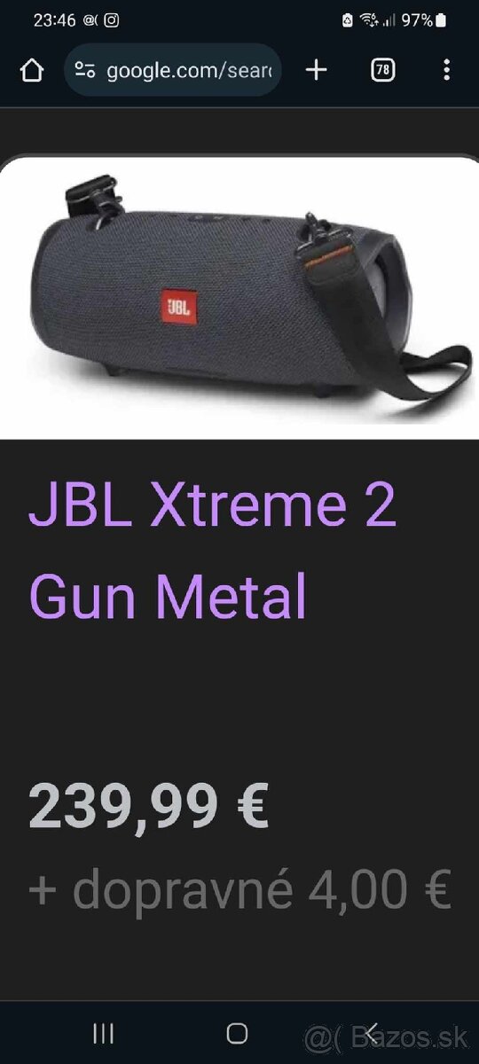 Jbl reprak extreme 2 ,ako nove,nepouživane